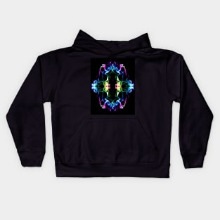 Smoke Art Abstract design Kids Hoodie